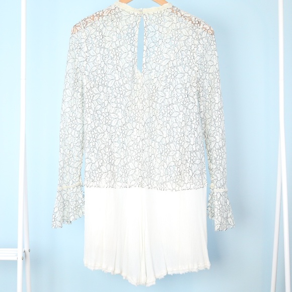 Free People Secret Origins Pieced Lace Tunic Small - Picture 3 of 7